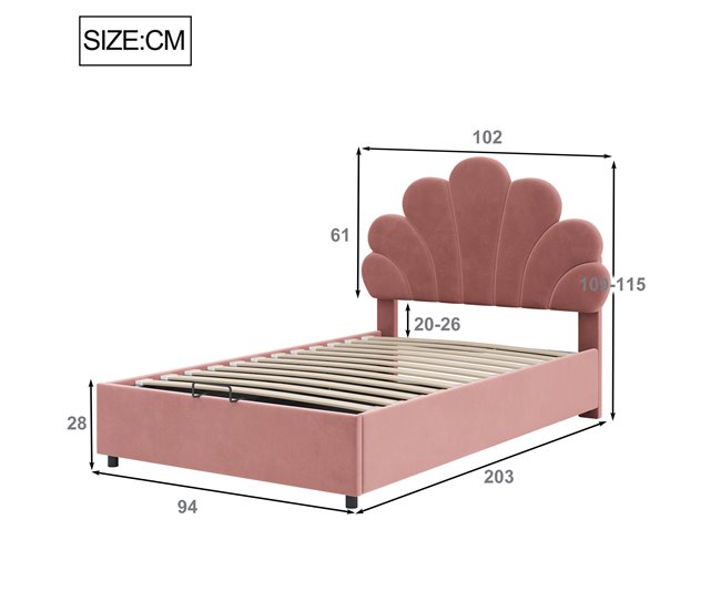 Canapés abatibles Rojo