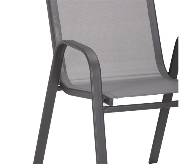 Silla de jardín SORA color gris  Gris
