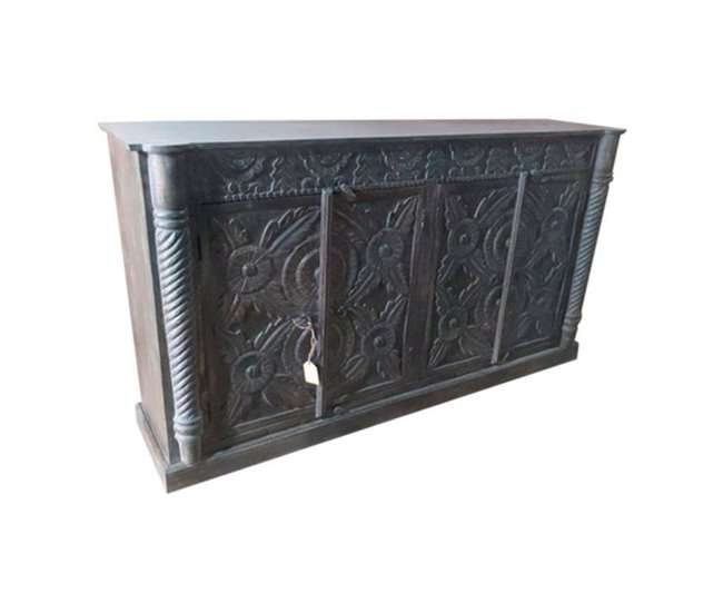 Aparador de metal Marron