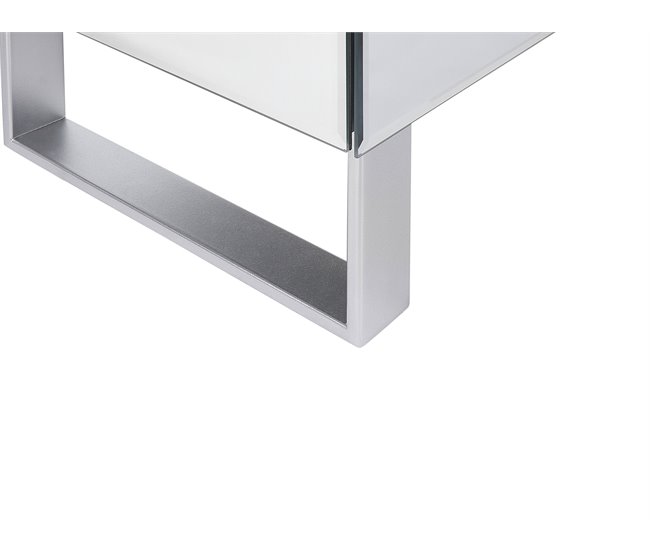 Beliani Cómoda NESLE Gris