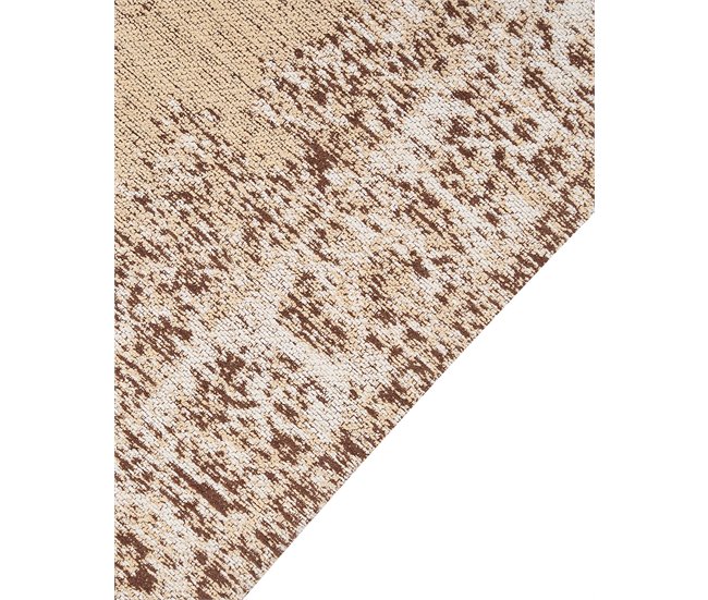 Beliani Alfombra de pelo corto ALMUS 80x300 Beige