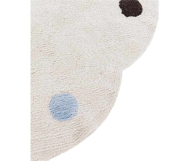 Beliani Alfombra para niños DUREVI Beige