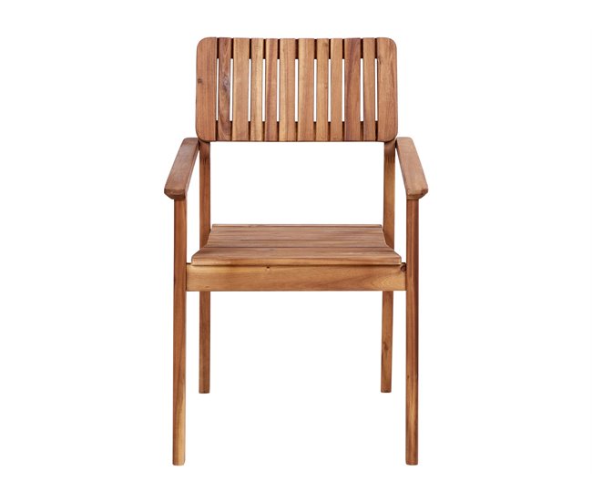 Beliani Conjunto de comedor AGELLO Madera Clara