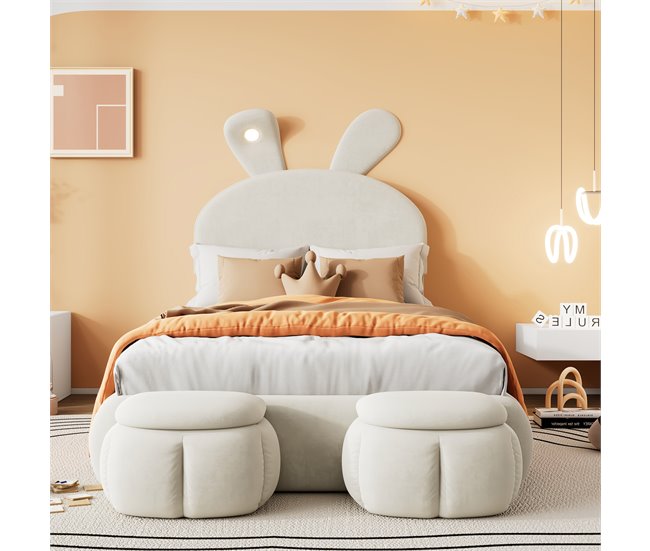 Camas infantiles 104x237 Beige