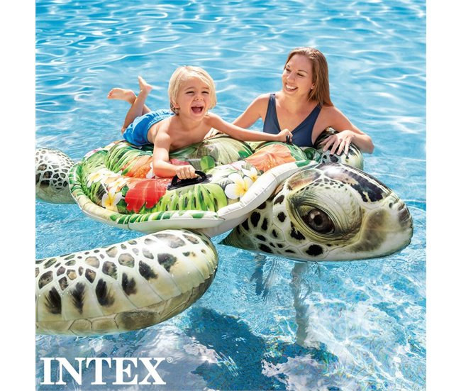 Figura Hinchable para Piscina Verde