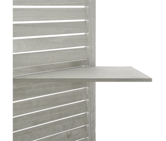 Biombo 3 hojas Gris