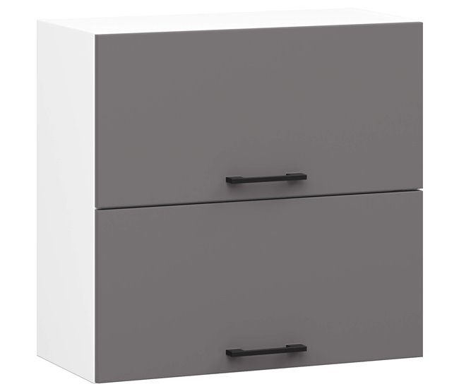 Armario colgante de cocina OLIWIA G2 W60 60 Blanco/ Gris