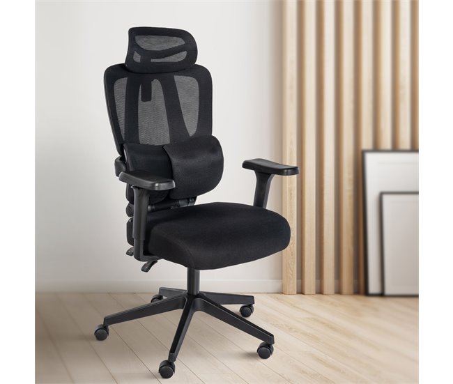 Silla de oficina - Altamont - Tela Negro