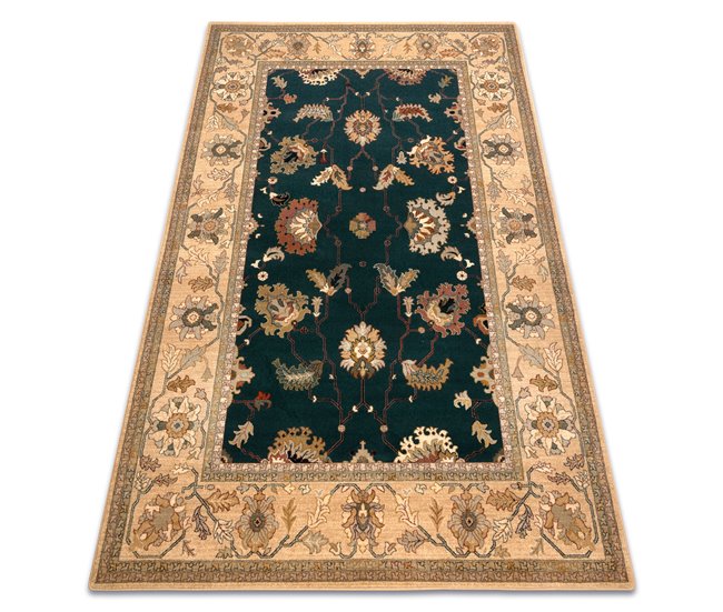 Alfombra de lana POLONIA Loare Marco 200x300 Verde