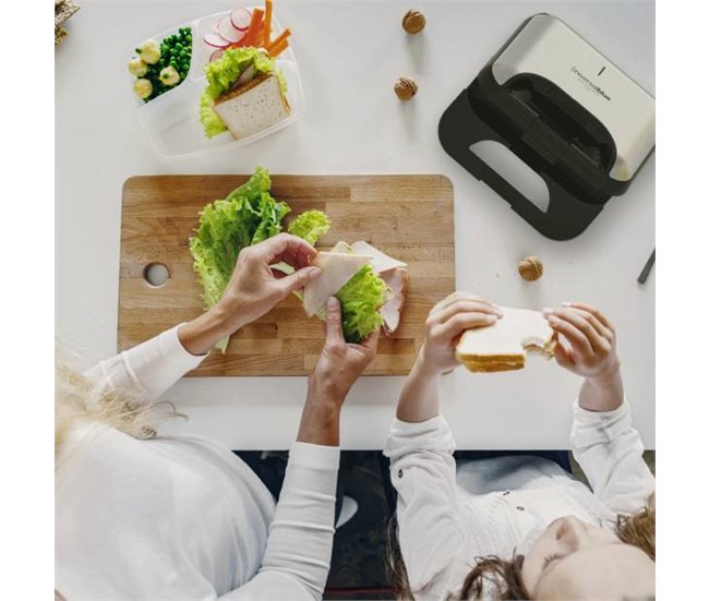 Sandwichera de 750W | UNIVERSALBLUE Inox