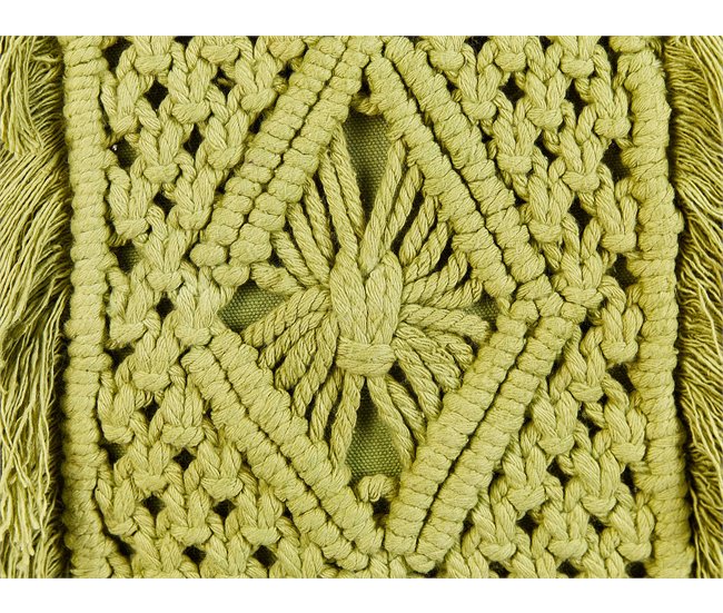 Beliani Cojín decorativo KALAM 45x45 Verde