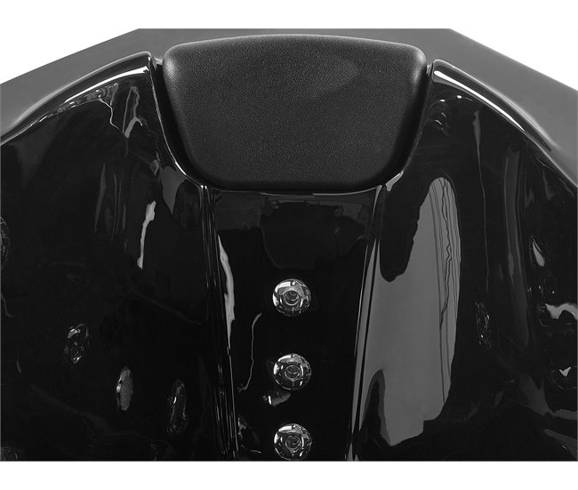 Beliani Bañera de interior TOCOA 146x205 Negro