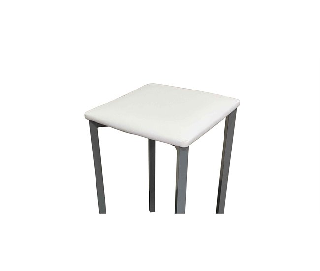 Taburete Bajo modelo CONFO BASIC Blanco