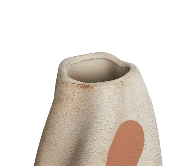 Beliani Jarrón para flores BATOIDEA Beige