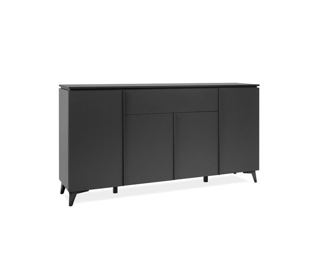 Aparador Bertrix 4 Puertas 177 Antracita