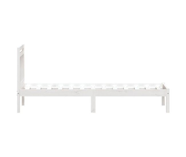 Estructura de cama 90x190 Blanco