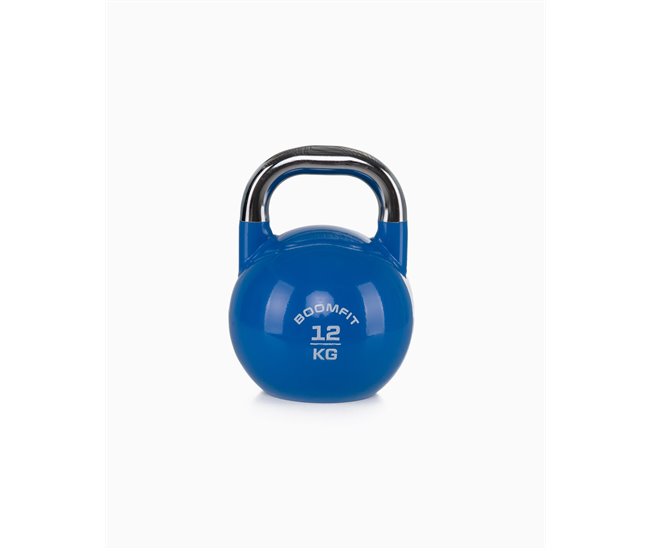 Kettlebell de Competición 12Kg - BOOMFIT Azul