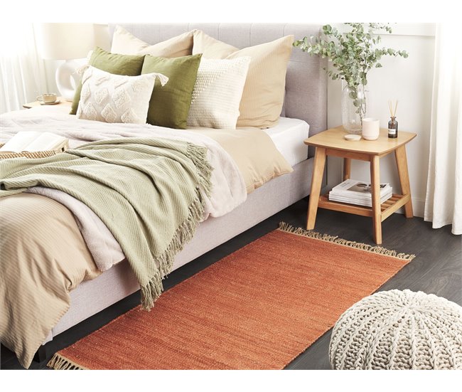 Beliani Alfombra de pelo corto LUNIA 80x150 Beige