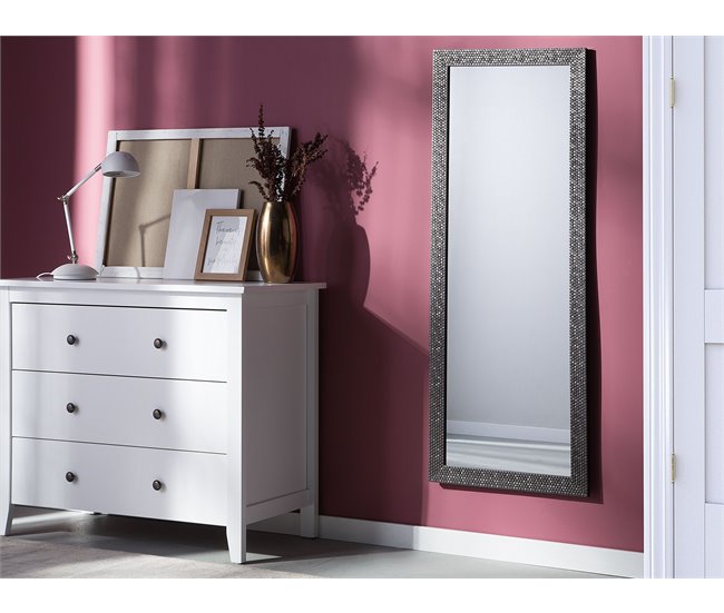 Beliani Espejo AJACCIO 50x2 Gris