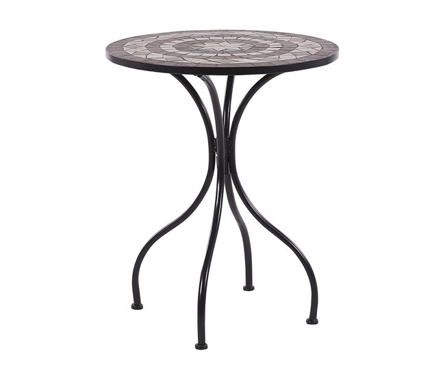 Beliani Conjunto bistro CARIATI Negro