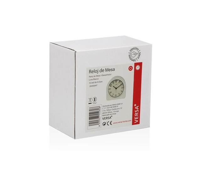 Reloj de Mesa Luxa Blanco