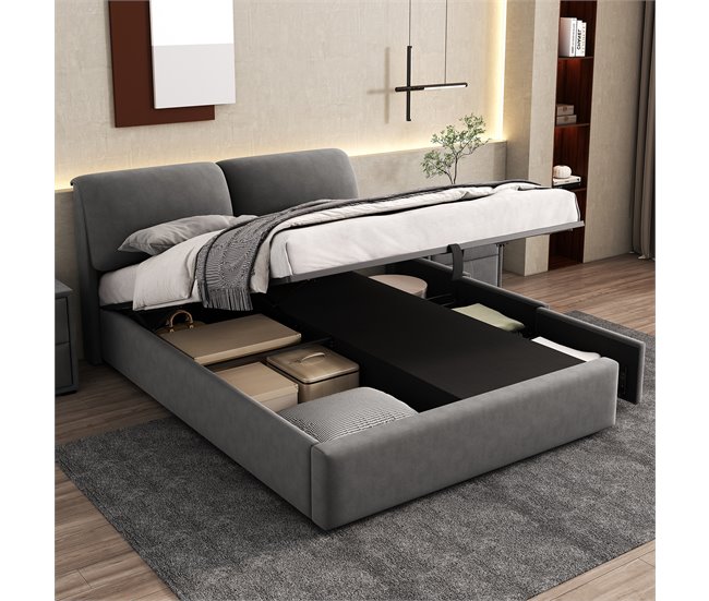 Canapés abatibles Gris