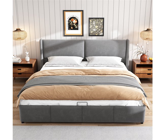 Canapés abatibles Gris