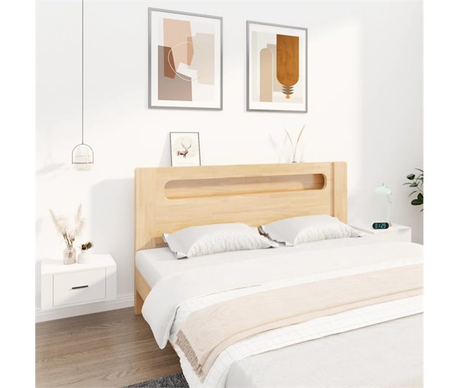 2 Mesitas de noche de pared 50 Blanco