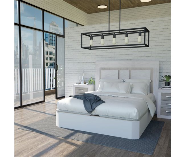 Canapé Luxury Premium 3D 150x190 Blanco