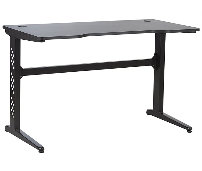 Beliani Escritorio gamer DEXTER 120x60 Negro
