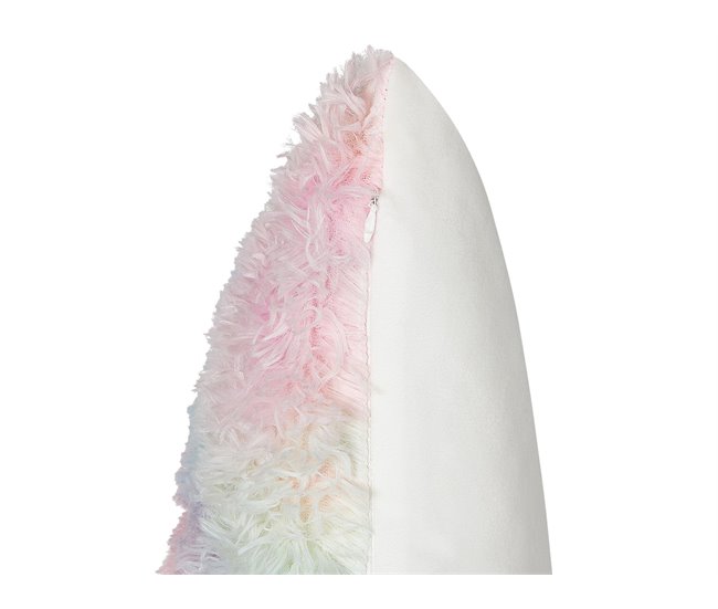 Beliani Cojín decorativo AMARYLLIS Multicolor
