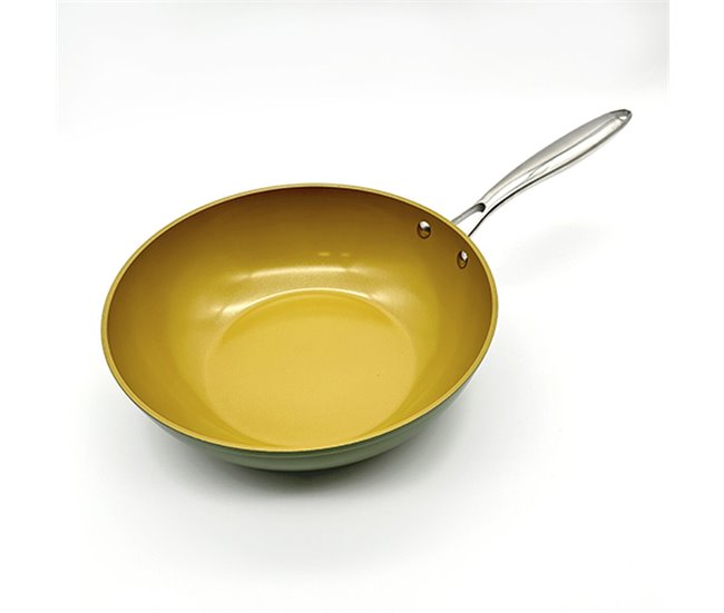 Sartén Wok AMVegan By Fran López Multicolor