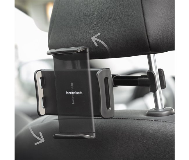 Soporte de Tablet para Coche Negro