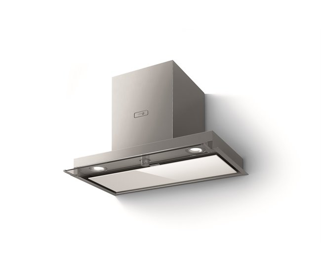 Campana de encastre TURBOAIR FACILE PLUS IXGL/A Inox