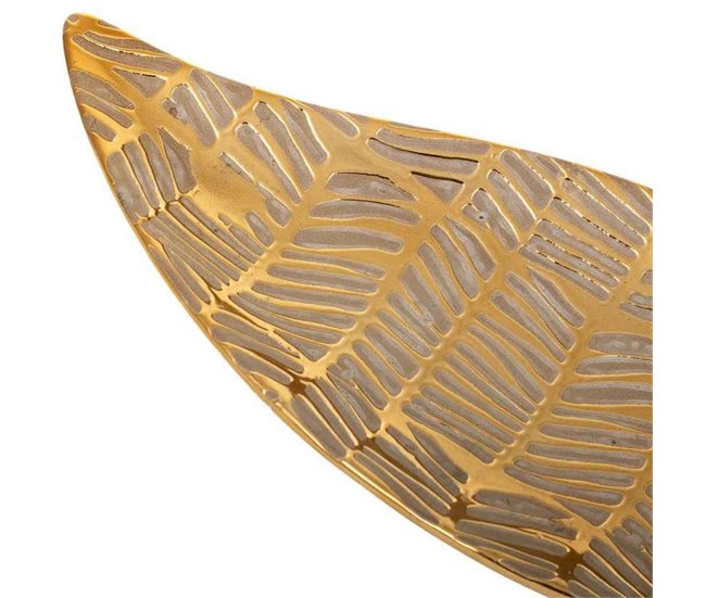 Centro de mesa de cerámica Dorado