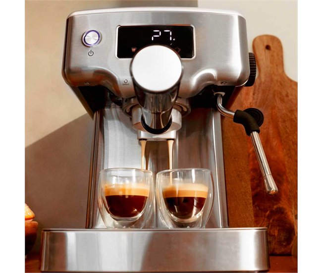 Cecotec Cafetera express Cafetera espresso Power Espresso 20 Bari Inox