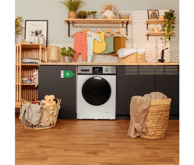 Cecotec Lavadora de carga frontal Bolero Dresscode 7410 Inverter Blanco