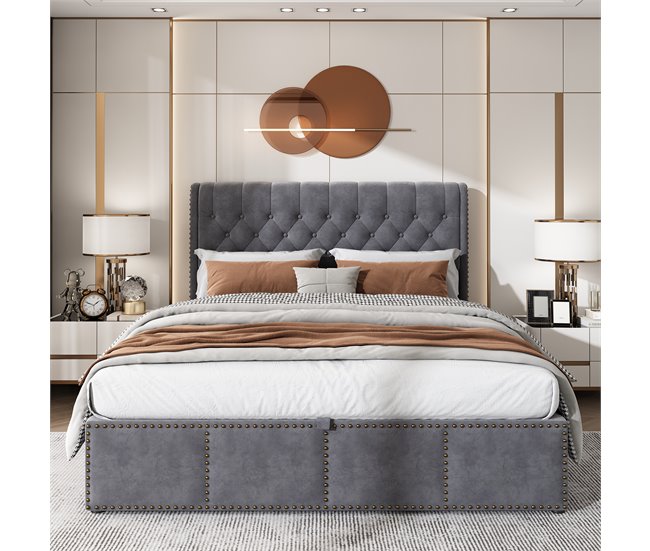 Canapés abatibles Gris