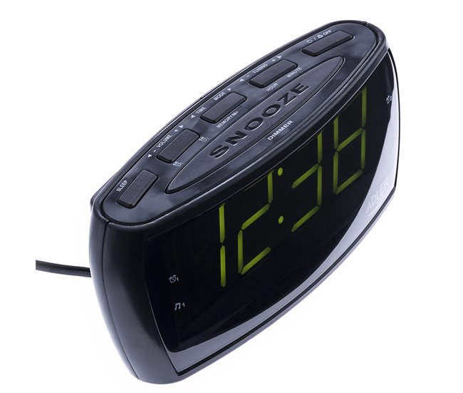 Despertador Adler AD1121 Negro