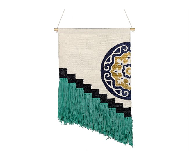 Beliani Decoración de pared de tela NOWSHERA Multicolor