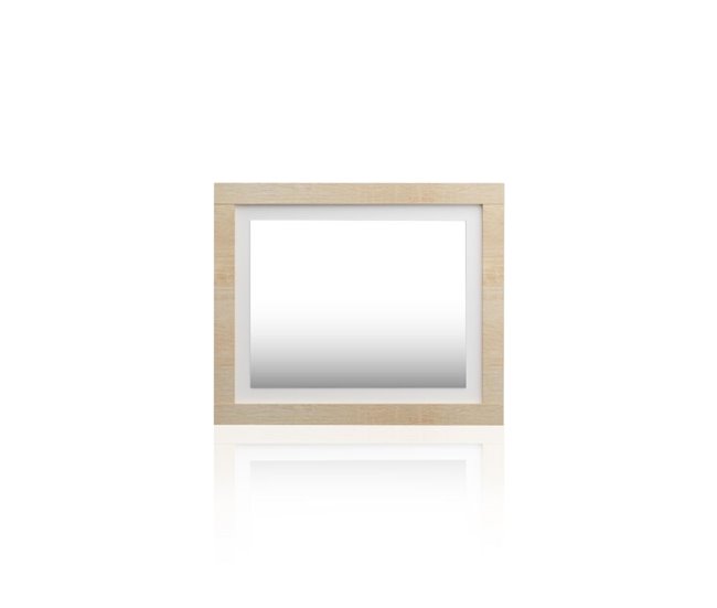 Espejo rectangular Kira Blanco