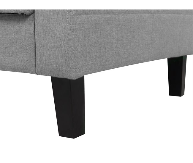 Beliani Sofá de 3 plazas Poliéster VEHKOO Azul