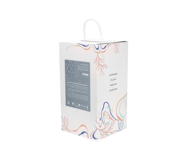 Almohada Técnica Esferas Firmeza Alta Gris