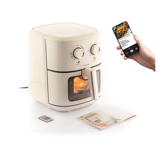 Freidora sin Aceite Vynner Pro 6500 Crema