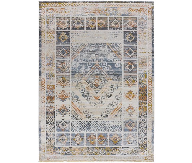 Alfombra vintage KILIS - ATTICGO 154x230 Multicolor