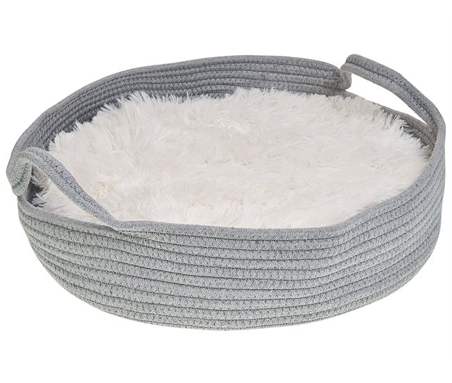 Beliani Cama para mascotas DALAMAN Gris