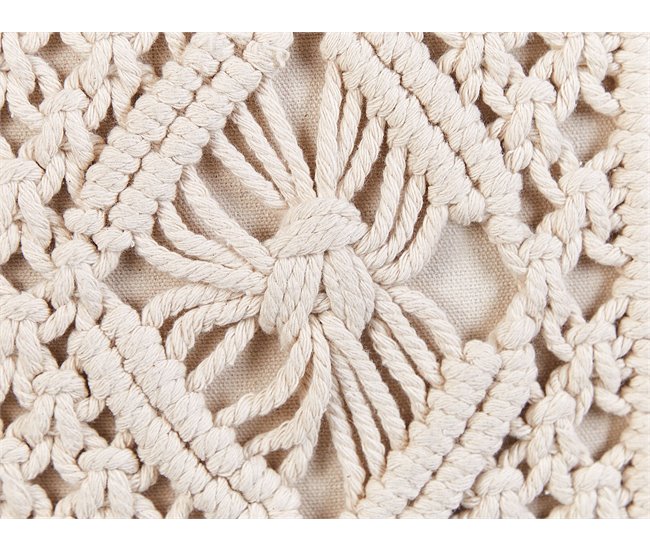 Beliani Cojín decorativo KALAM 45x45 Beige