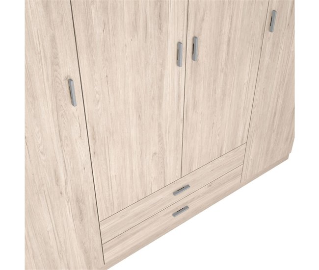 Armario Roma  puertas +  cajones sahara 198 Natural