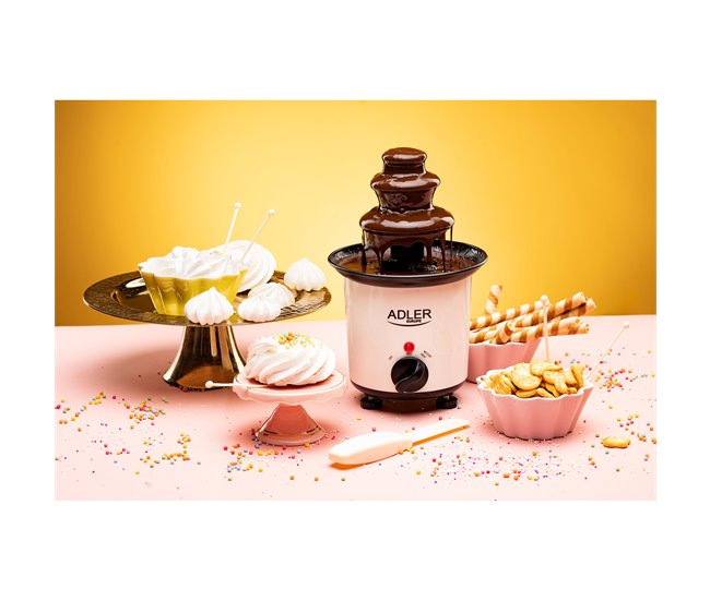 Fuente de chocolate Adler AD4487 Blanco