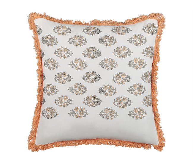 Beliani Cojín decorativo SATIVUS Multicolor